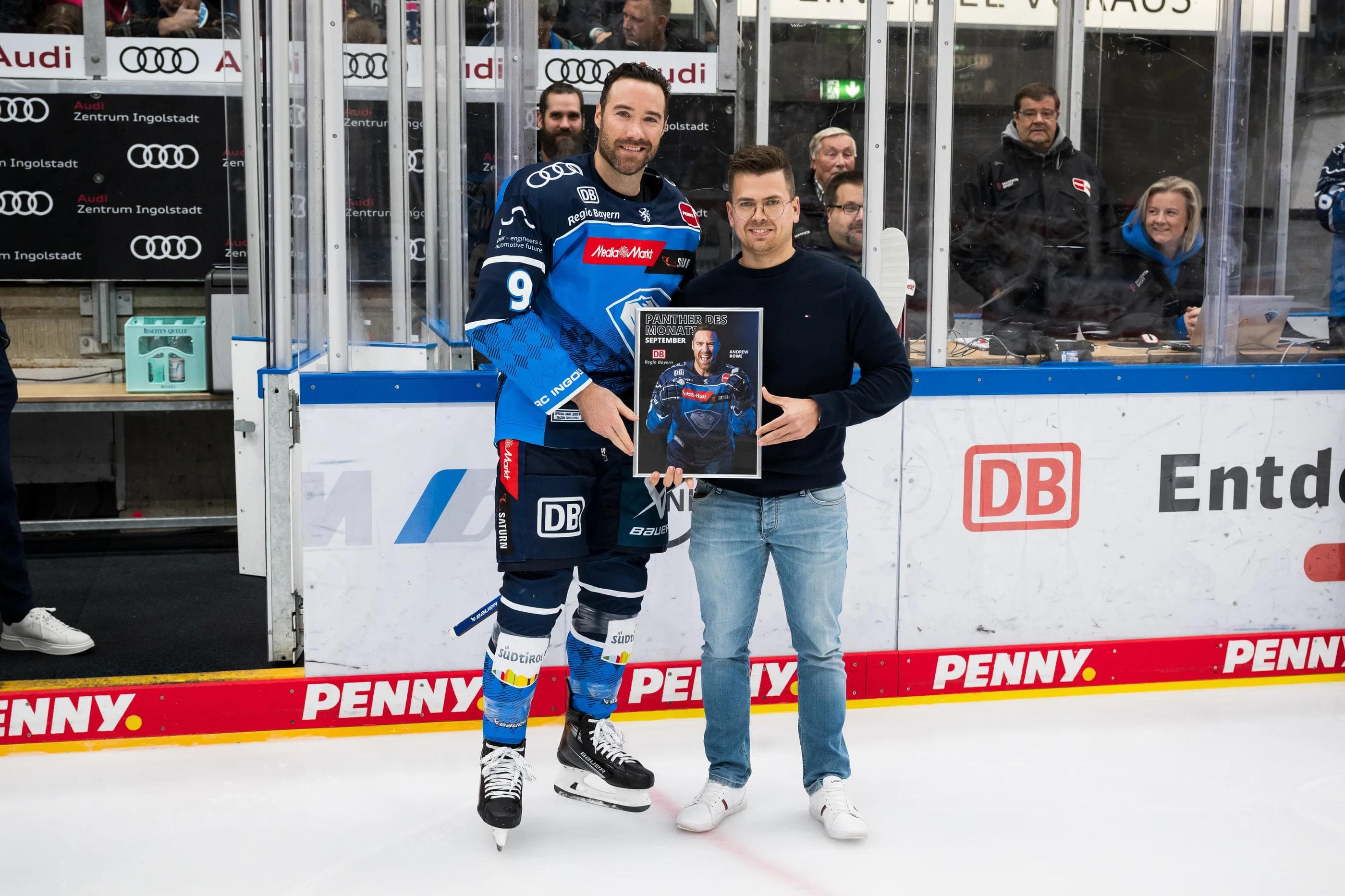 Andrew Rowe ist Panther des Monats September powered by DB Regio Bayern.
Foto: Citypress
