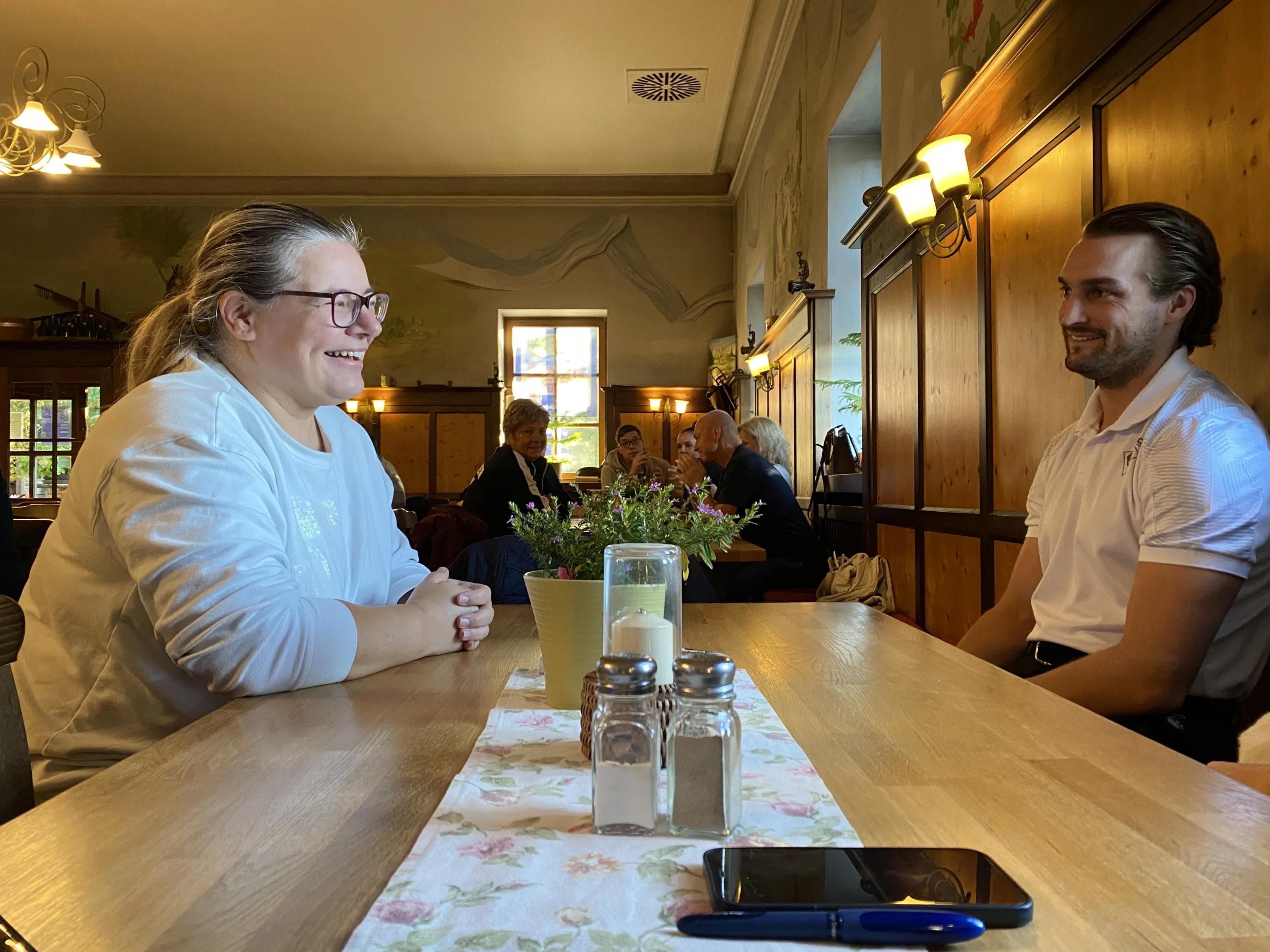 Gemeinsamer Biergartenbesuch von Team Jobke.