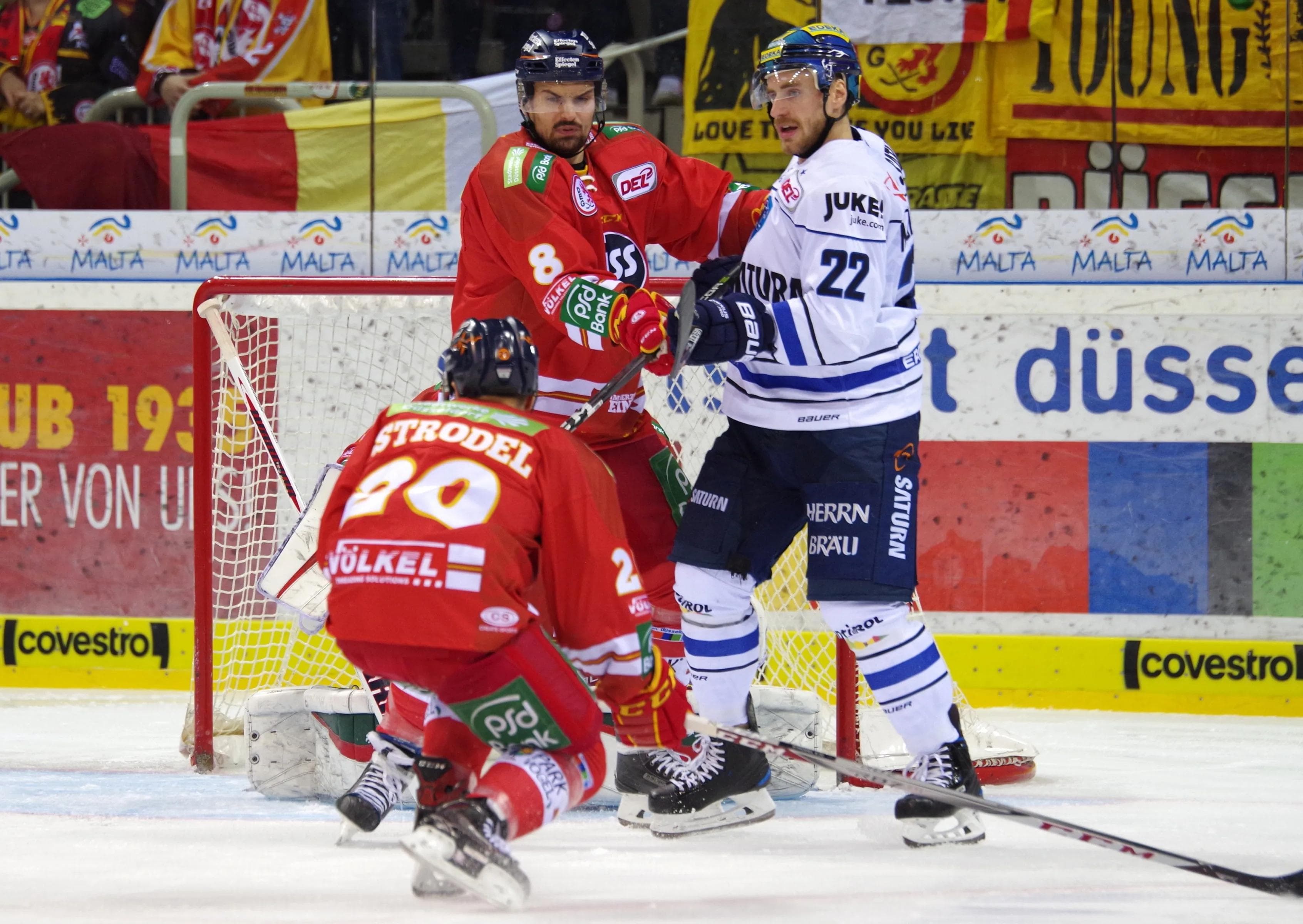 Im Hinspiel siegten die Panther mit 2:0. Foto: Birgit Häfner