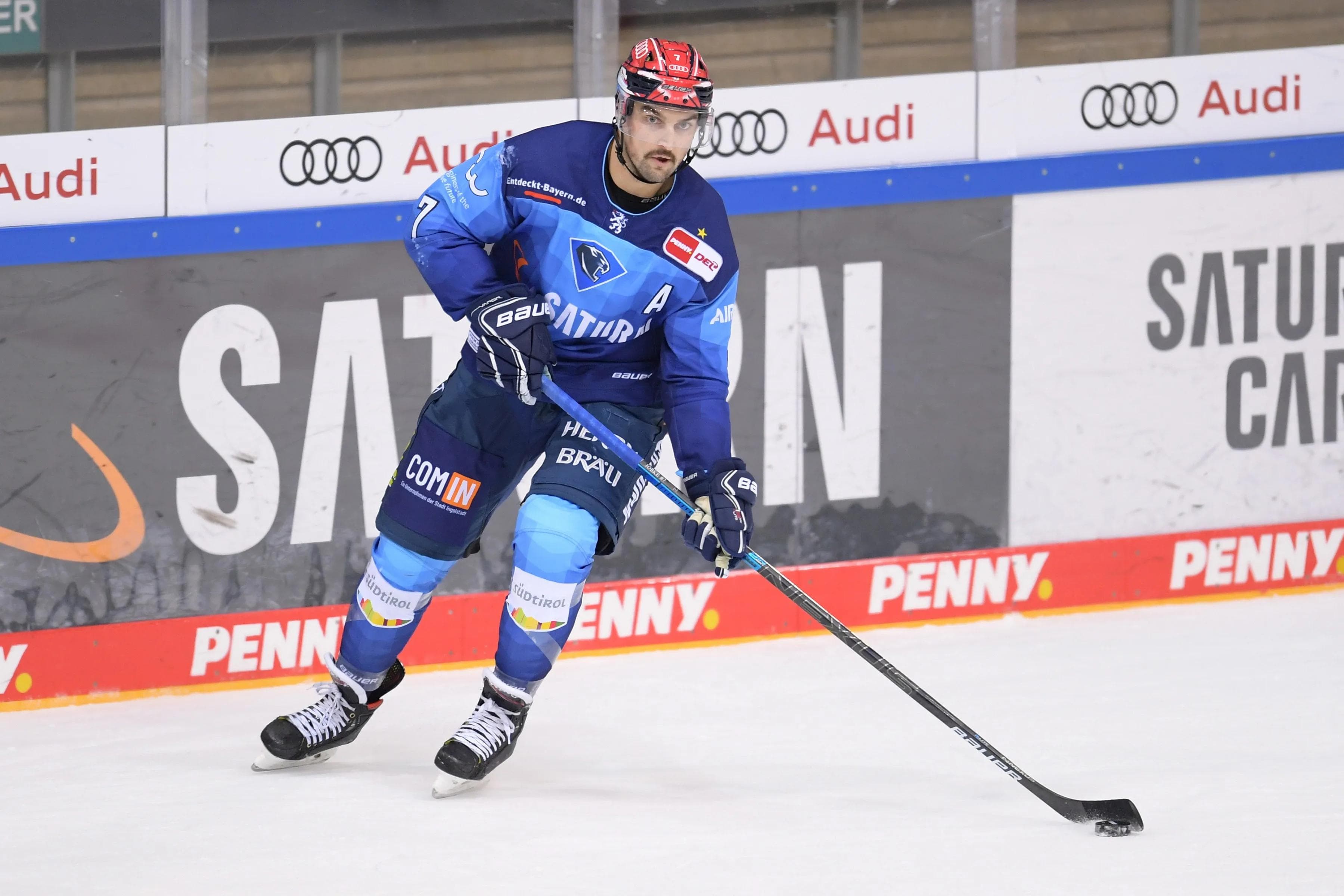 Verteidiger Colton Jobke bleibt den Panthern über die Saison hinaus erhalten.
Foto: Johannes Traub/JT-Presse.de