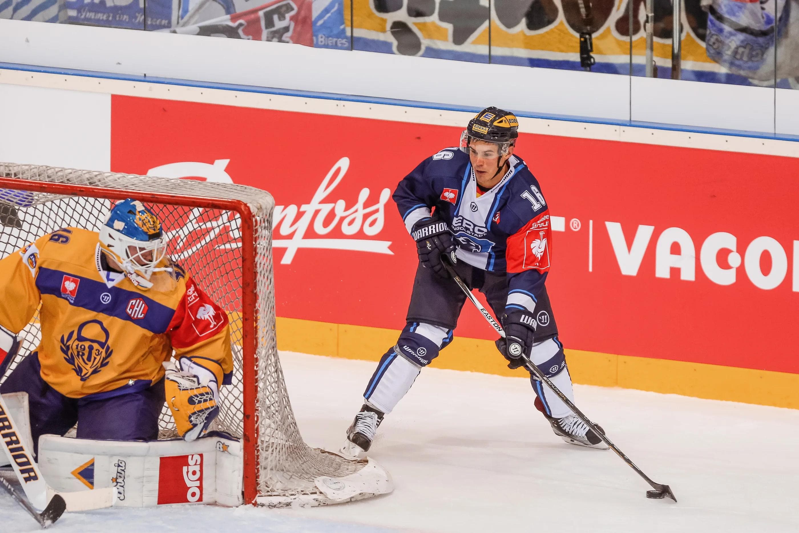 Martin Buchwieser und seine Panther treten morgen in Rauma an. Foto: st-foto.de