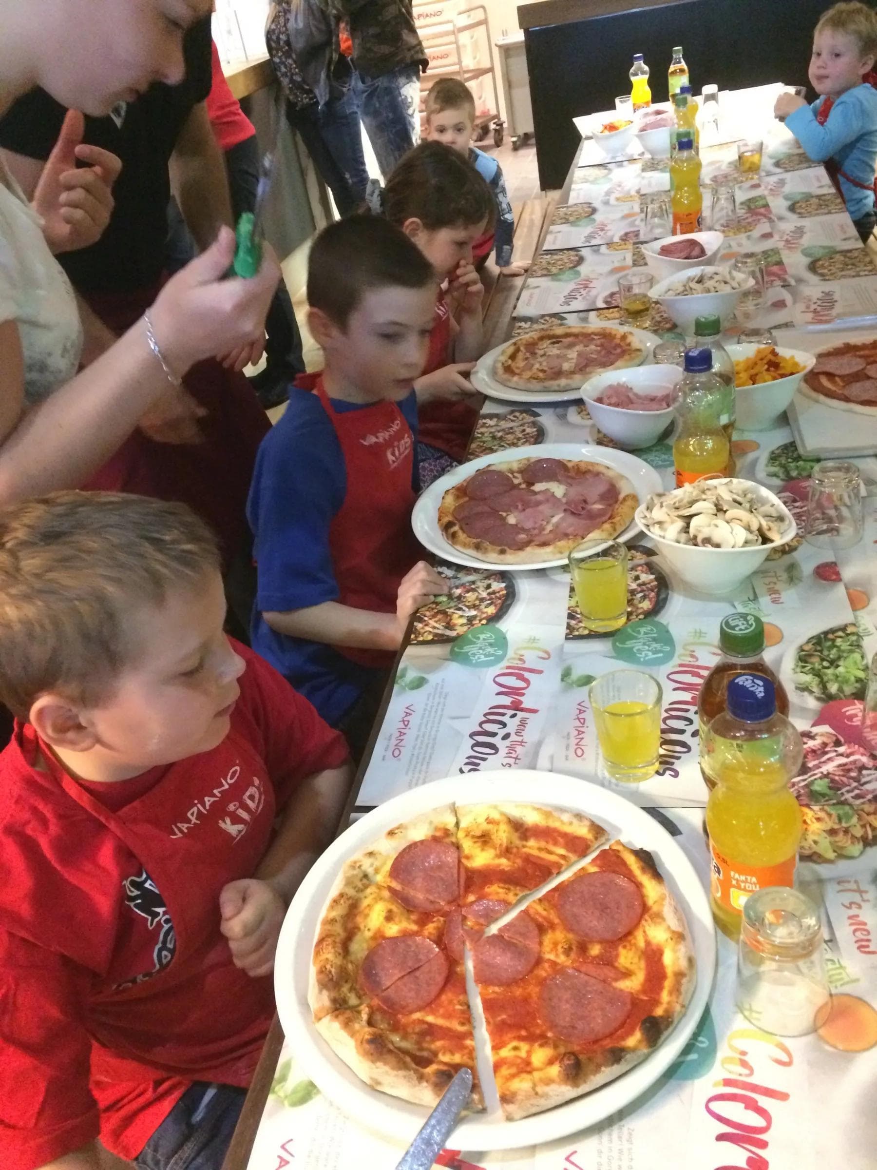 Pizzabacken im Vapiano